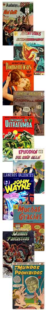 catalogo de comics Editorial La Prensa