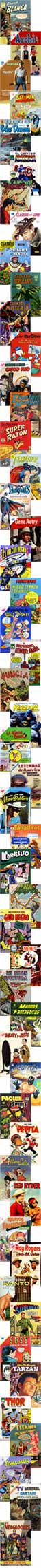 editorial novaro portadas de comics catalogo superman batman cuentos de misterio blue demon